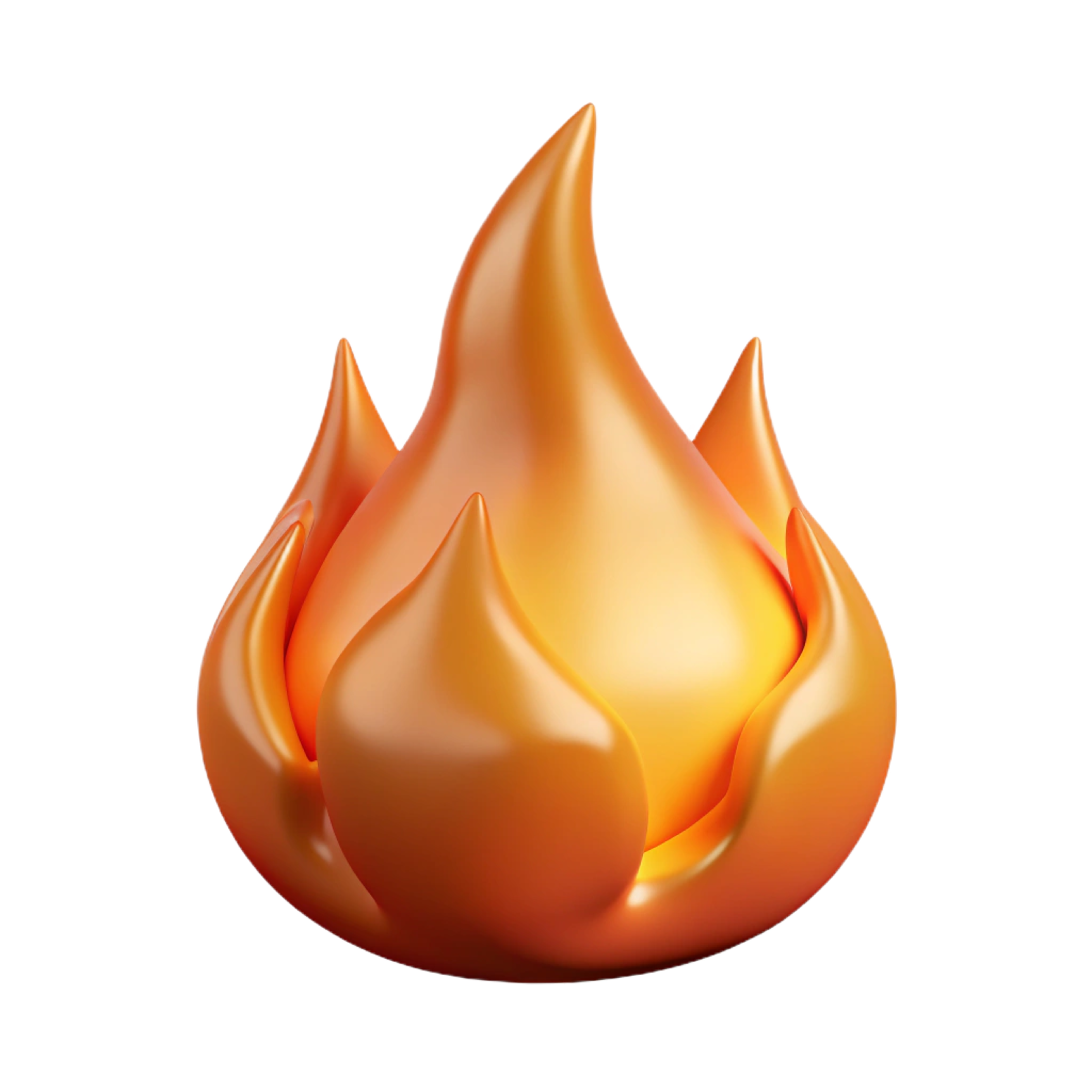 3D Flame illustration